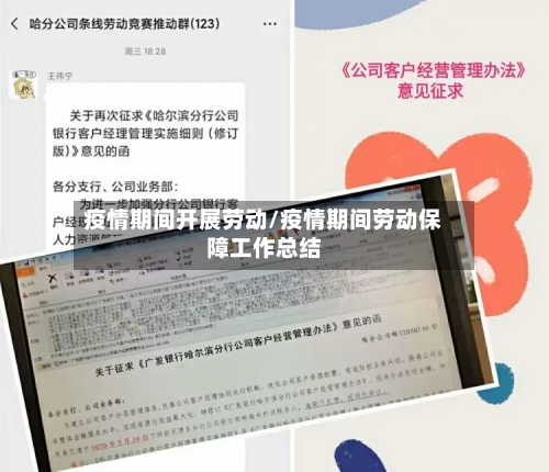 疫情期间开展劳动/疫情期间劳动保障工作总结-第2张图片