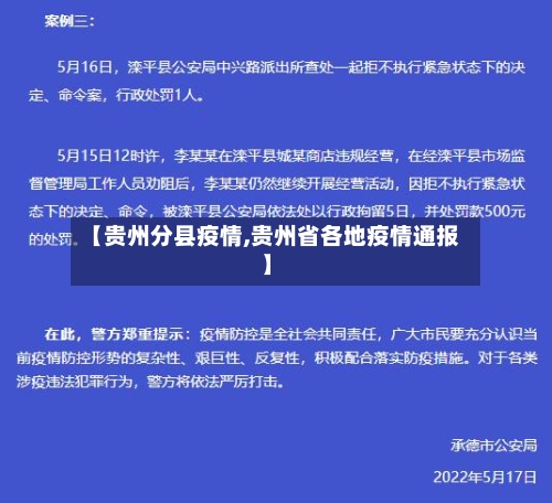 【贵州分县疫情,贵州省各地疫情通报】-第2张图片