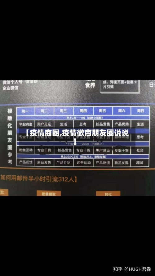 【疫情商圈,疫情微商朋友圈说说】