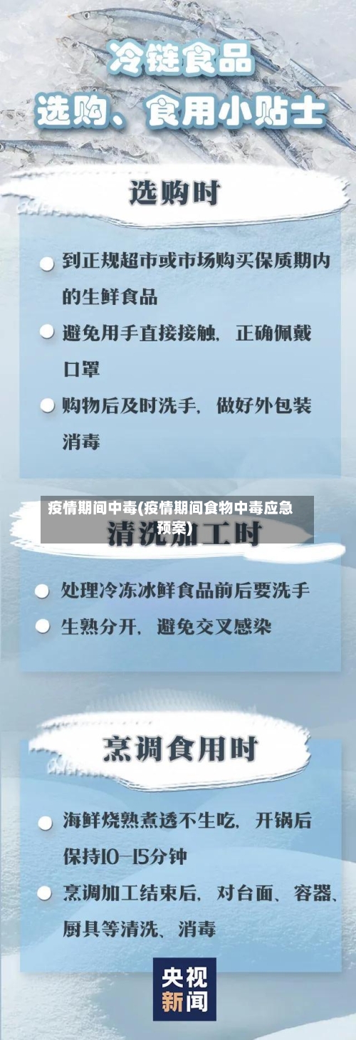 疫情期间中毒(疫情期间食物中毒应急预案)-第2张图片