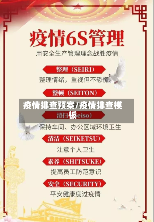 疫情排查预案/疫情排查模板