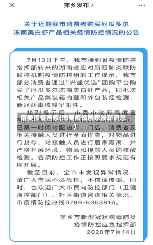 南美疫情国家(南美疫情国家最新消息)-第3张图片