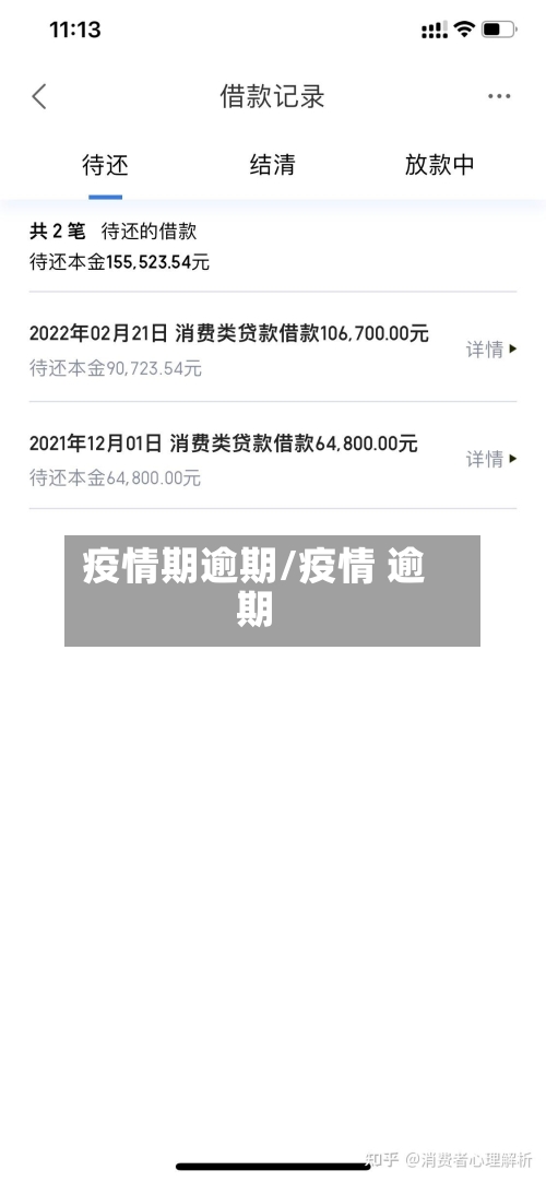 疫情期逾期/疫情 逾期-第3张图片