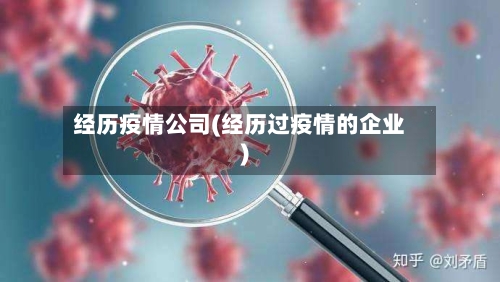经历疫情公司(经历过疫情的企业)-第3张图片